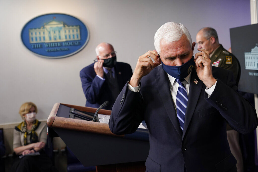 APTOPIX Virus Outbreak Pence